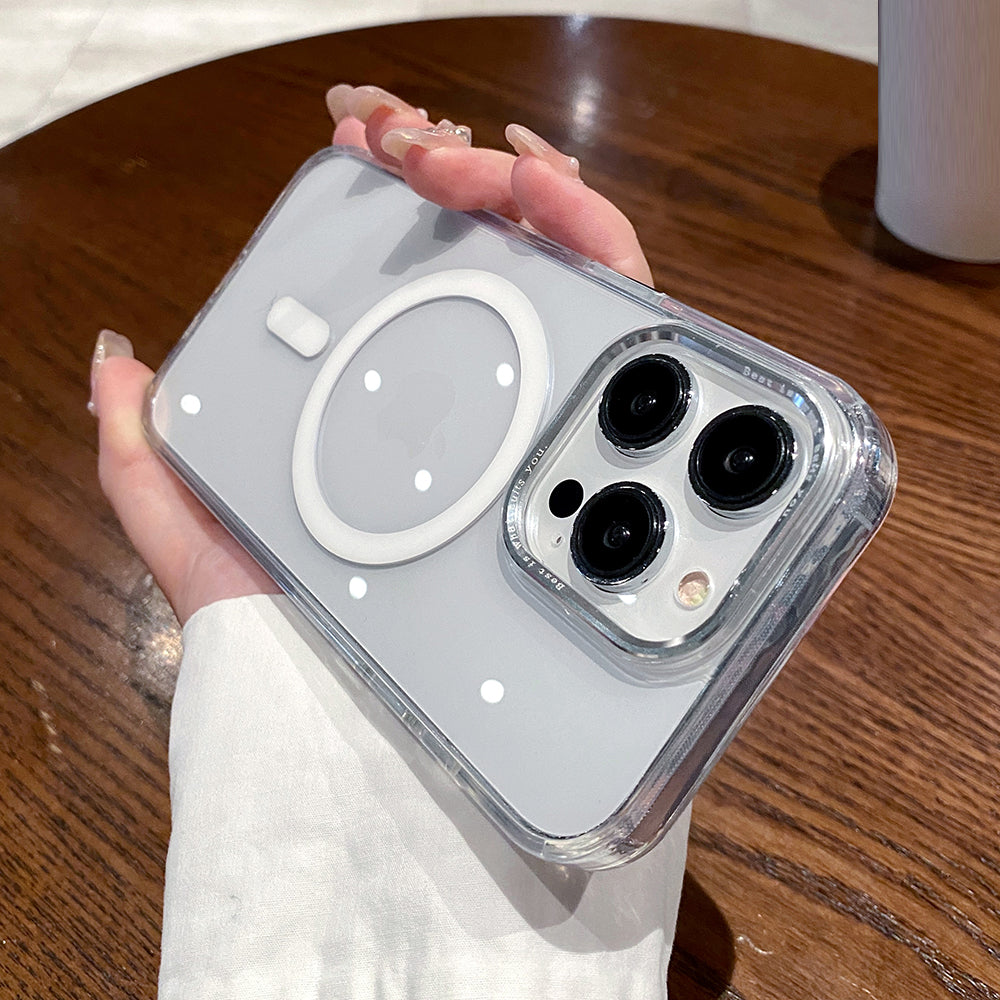 Magnetic Case for iPhone 14 Pro Max Compatible with MagSafe Aluminum Alloy Lens Frame TPU PC Phone Cover Magnetic Case for iPhone 14 Pro Max Compatible with MagSafe Aluminum Alloy Lens Frame TPU PC Phone Cover
